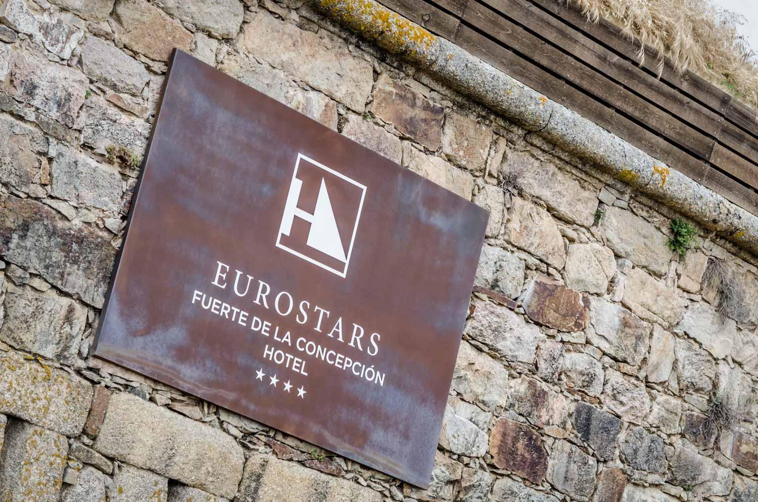 Eurostars Fuerte De La Concepcion Hotel Aldea Del Obispo Exterior photo